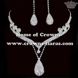 Wholesale Crystal Rhinestone Necklace Sets