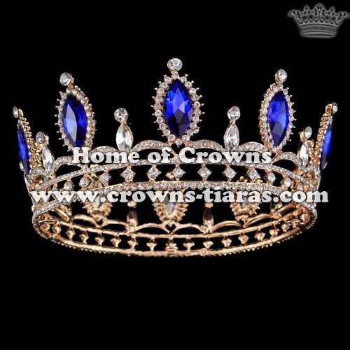 Red Diamond Pageant Full Round Crowns China Red Diamond Pageant Full Round Crowns In Full